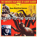 Albert Glasser — The Fantastic Film Music of Albert Glasser, Vol. 2, vinyl LP album cover