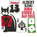 Albert King — Born Under A Bad Sign (Mono), 7-inch vinyl single album cover