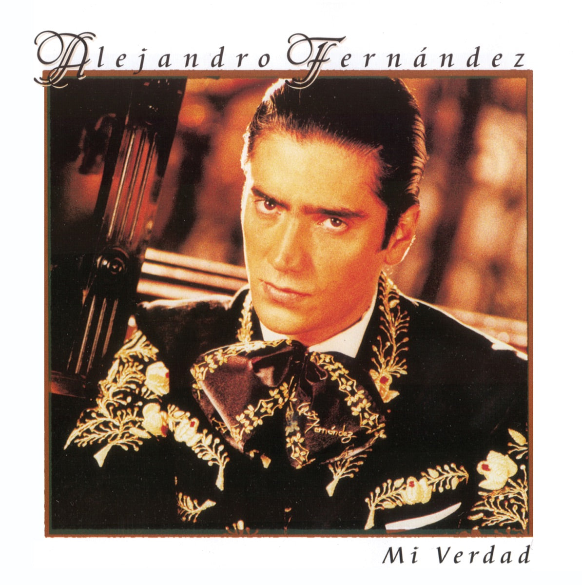 Alejandro Fernández — Mi Verdad, vinyl LP album cover