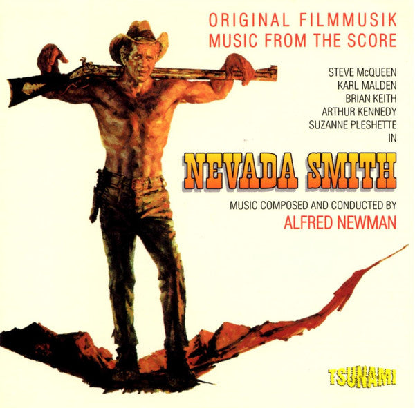 Alfred Newman — Nevada Smith, vinyl LP album cover