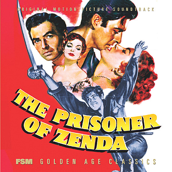 Alfred Newman — The Prisoner Of Zenda, vinyl LP album cover