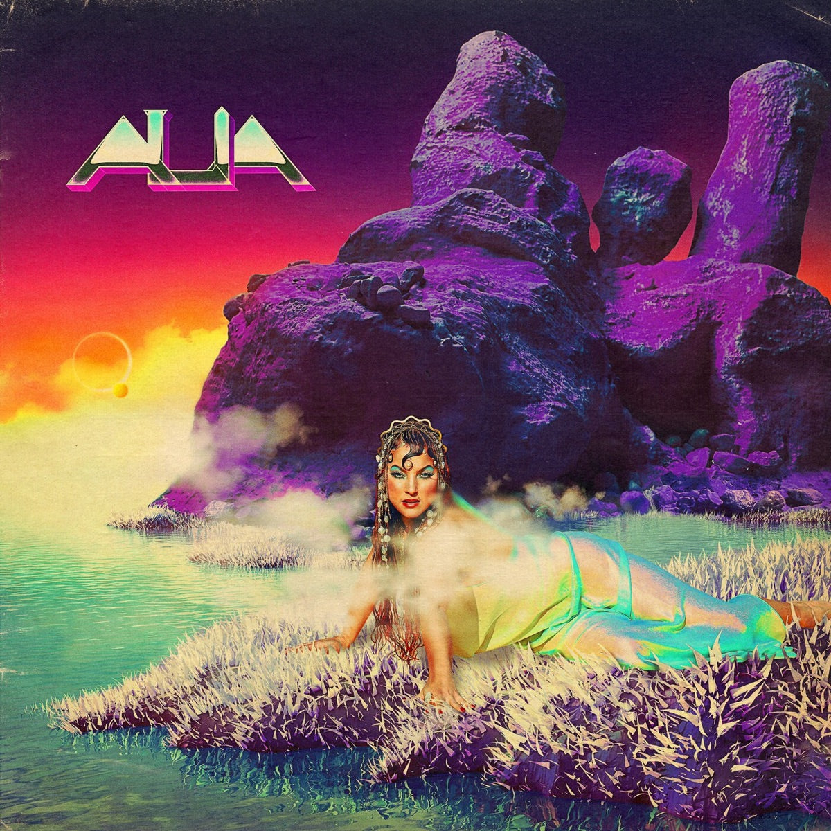 Alia — Where the Echoes Bloom, vinyl LP album cover