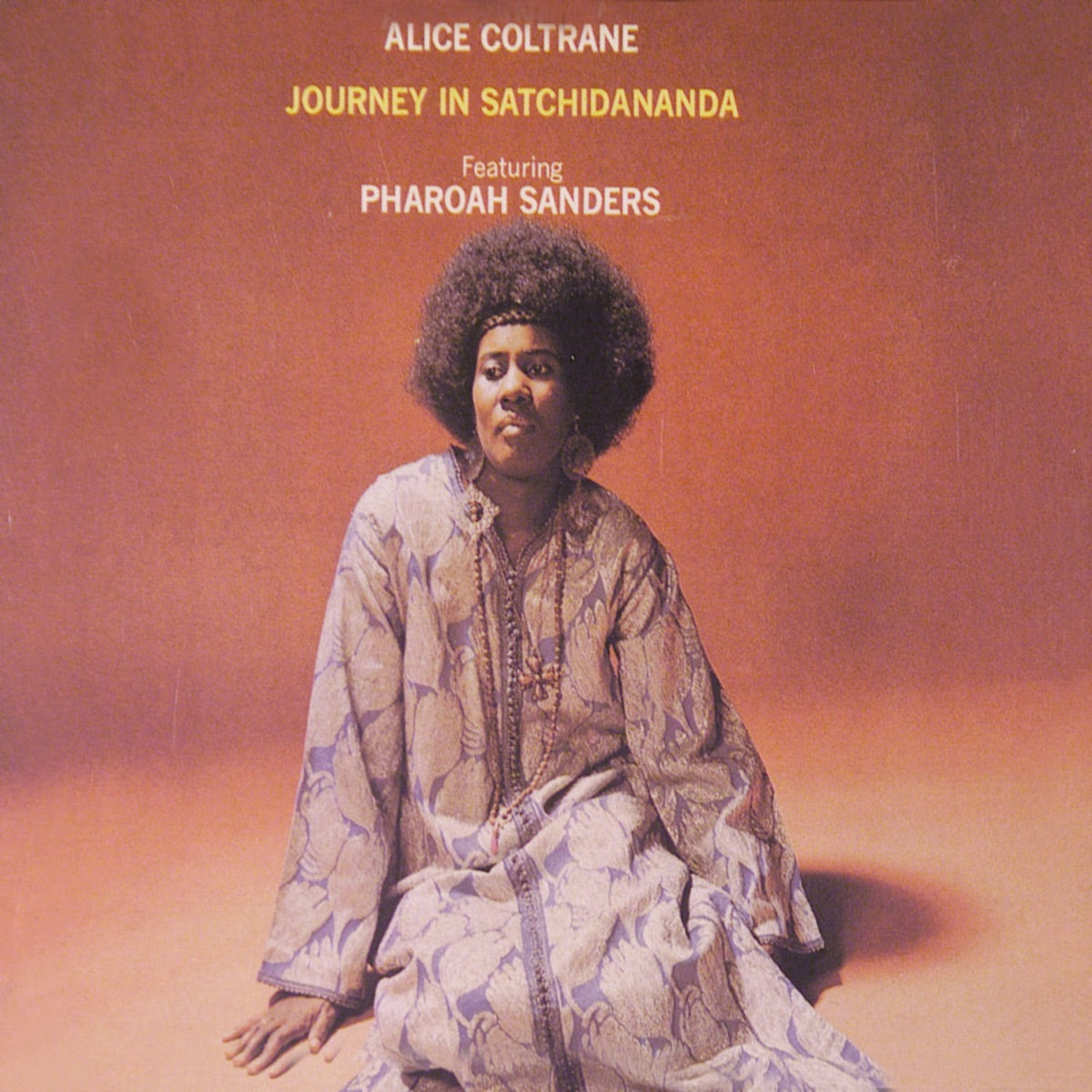 Alice Coltrane — Journey in Satchidananda, vinyl LP album cover