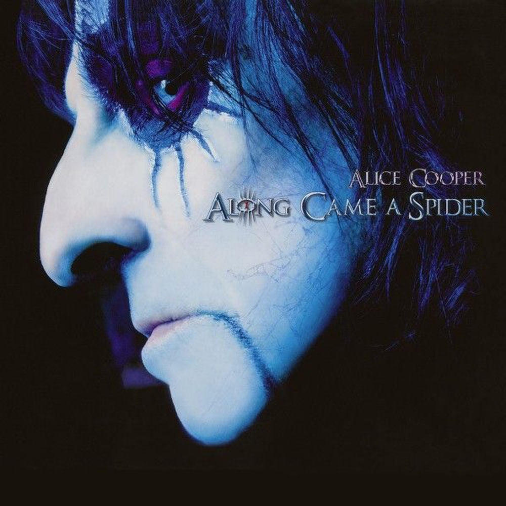 Alice Cooper — Along Came A Spider, vinyl LP album cover