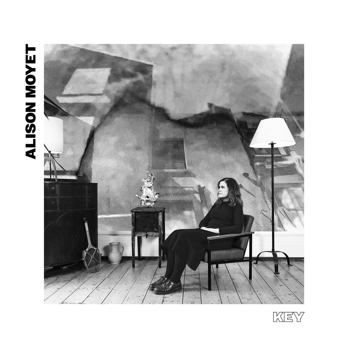 Alison Moyet — Key, vinyl LP album cover