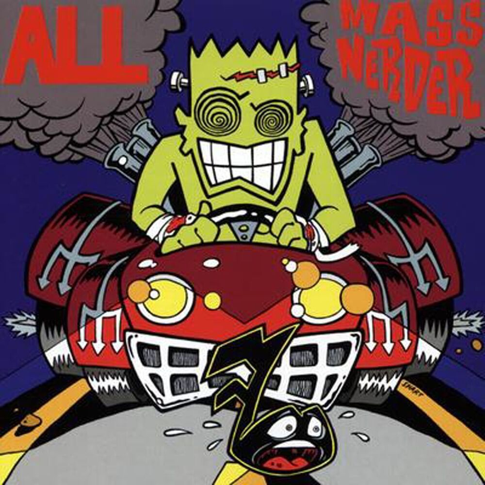All — Mass Nerder, vinyl LP album cover