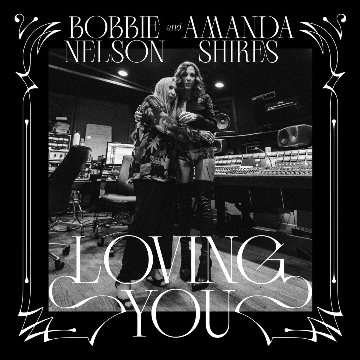 Amanda Shires & Bobbie Nelson — Loving You, vinyl LP album cover
