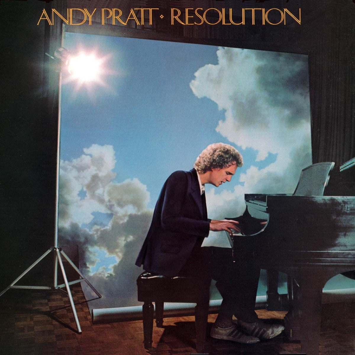 Andy Pratt — Resolution, vinyl LP album cover
