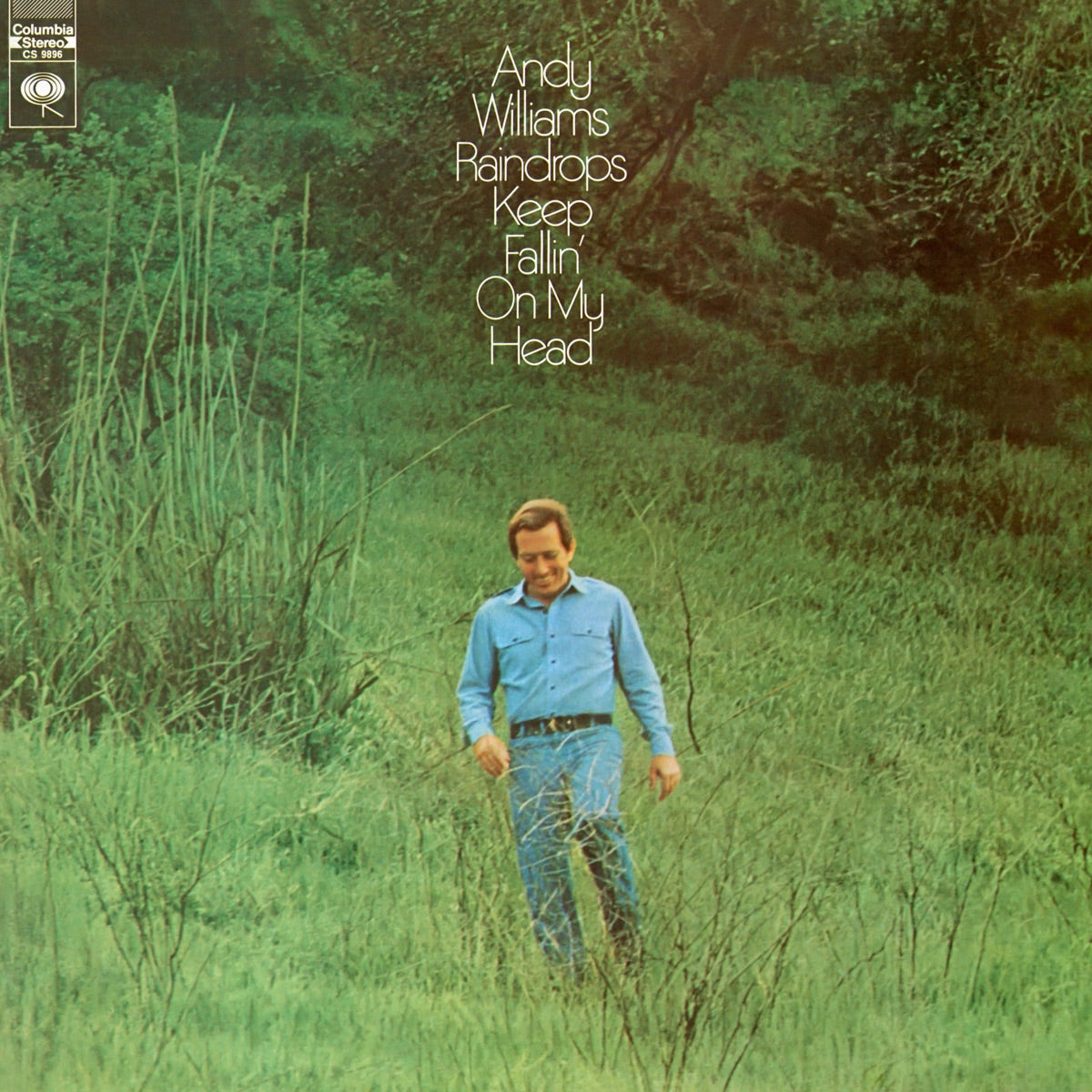 Andy Williams — Raindrops Keep Fallin' On My Head, vinyl LP album cover