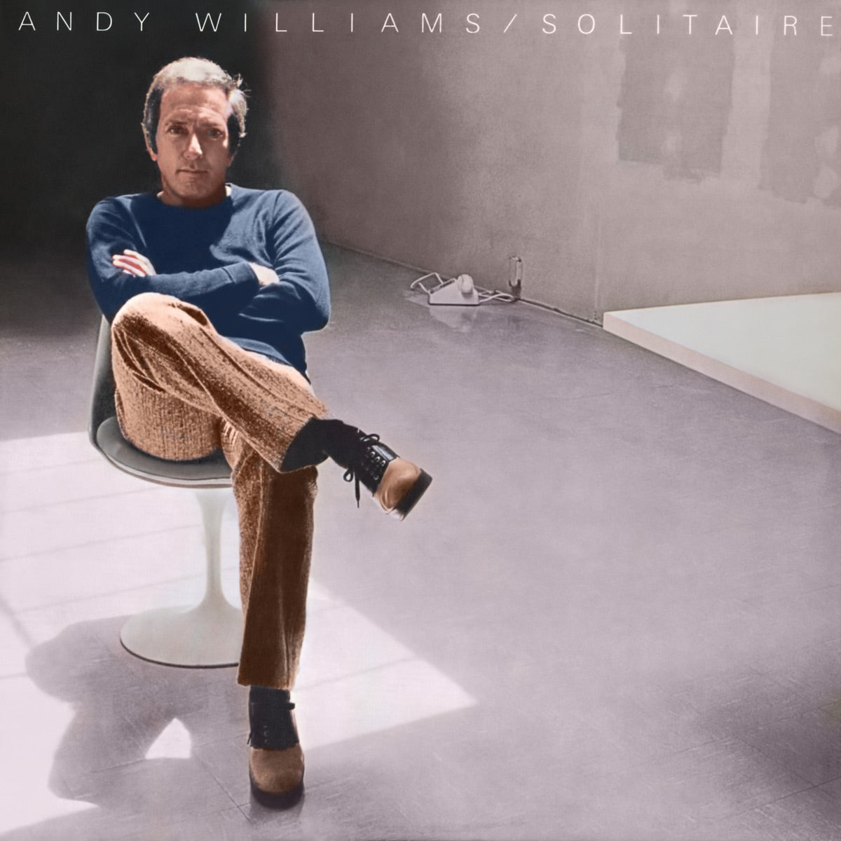 Andy Williams — Solitaire, vinyl LP album cover
