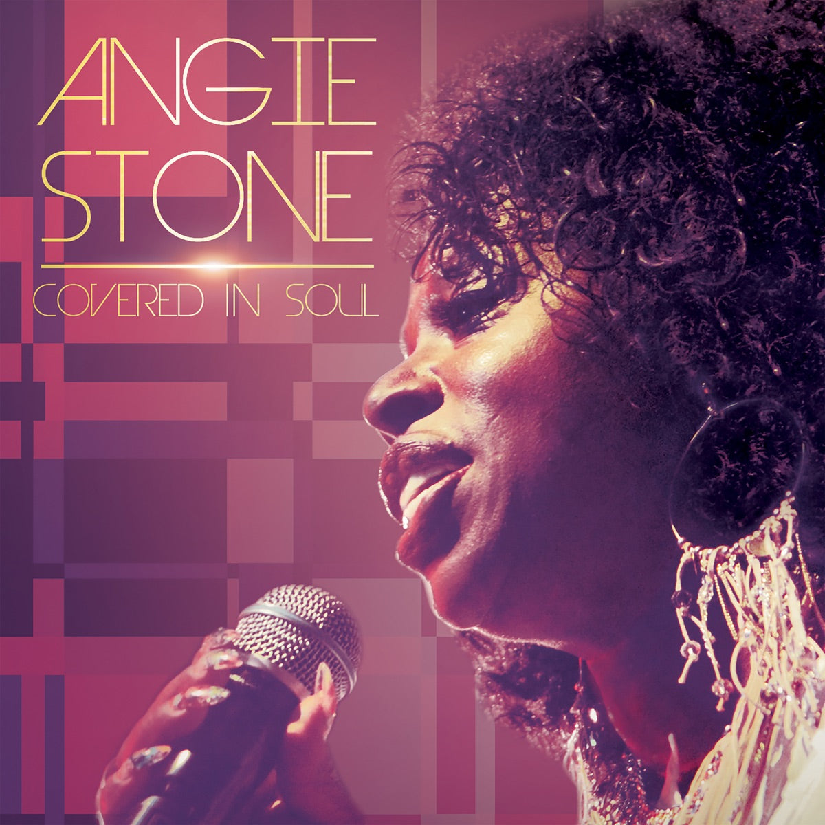 Angie Stone — Covered in Soul, CD album cover