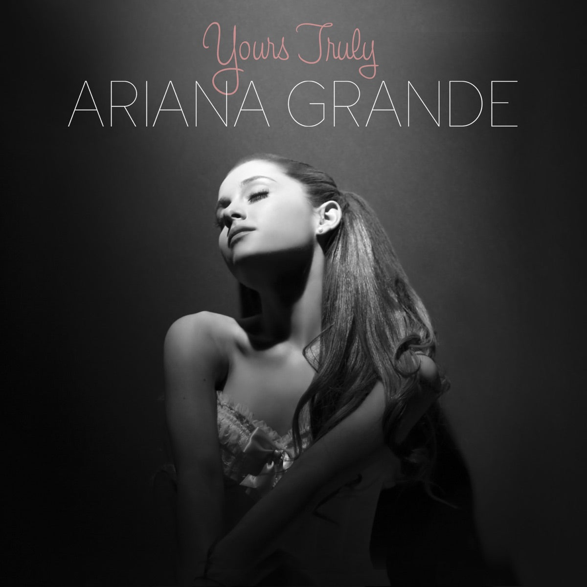 Ariana Grande — Yours Truly, vinyl LP album cover