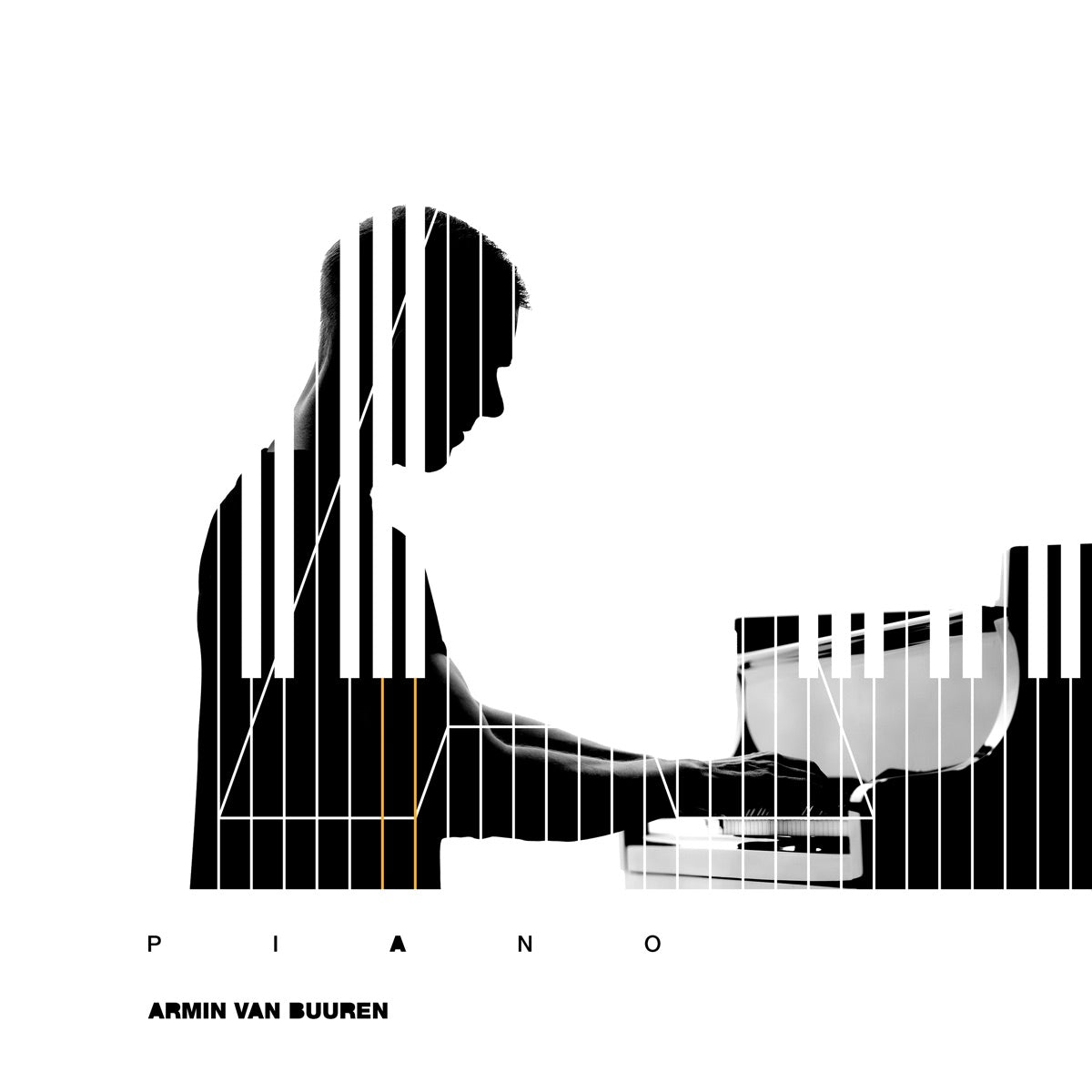 Armin van Buuren — Piano, vinyl LP album cover