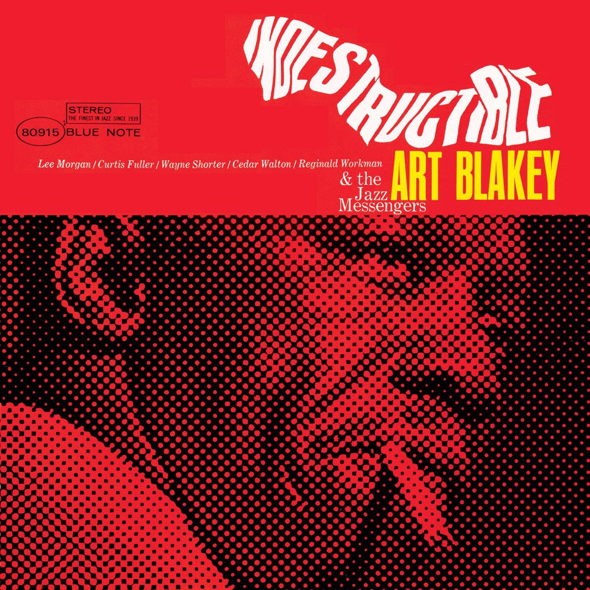 Art Blakey & The Jazz Messengers — Indestructible (Remastered), vinyl LP album cover