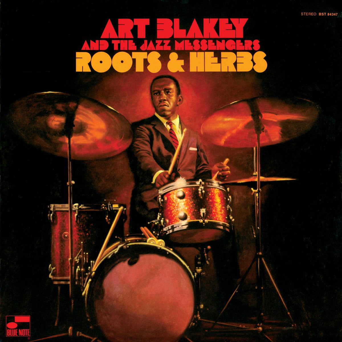 Art Blakey & The Jazz Messengers — Roots & Herbs, vinyl LP album cover