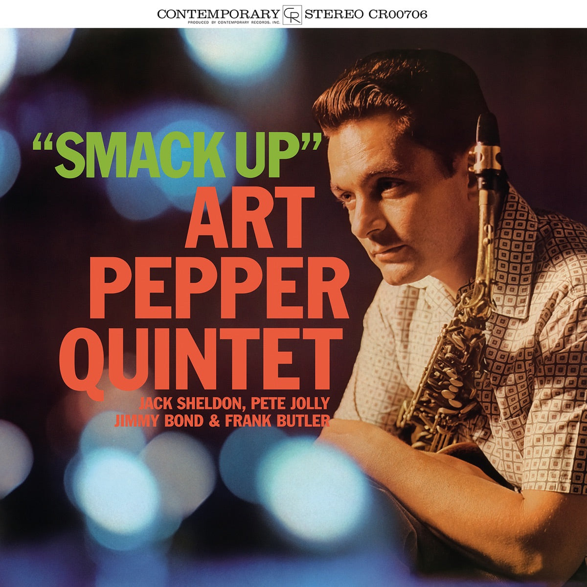 Art Pepper Quintet — Smack Up (Contemporary Records Acoustic Sounds Series), vinyl LP album cover