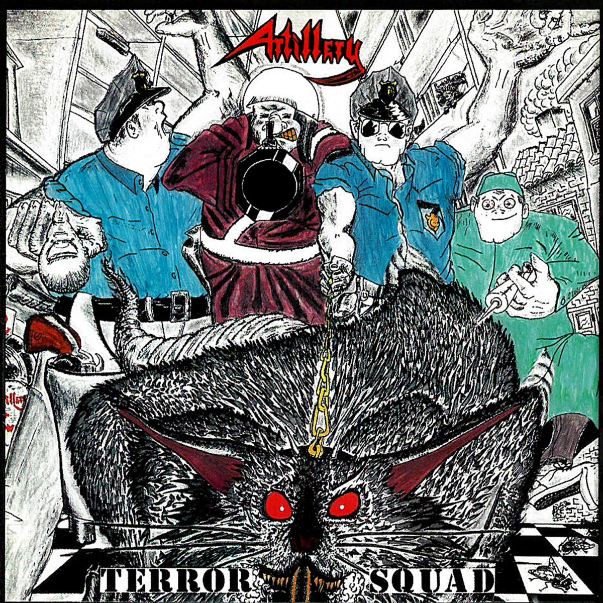 Artillery — Terror Squad, vinyl LP album cover