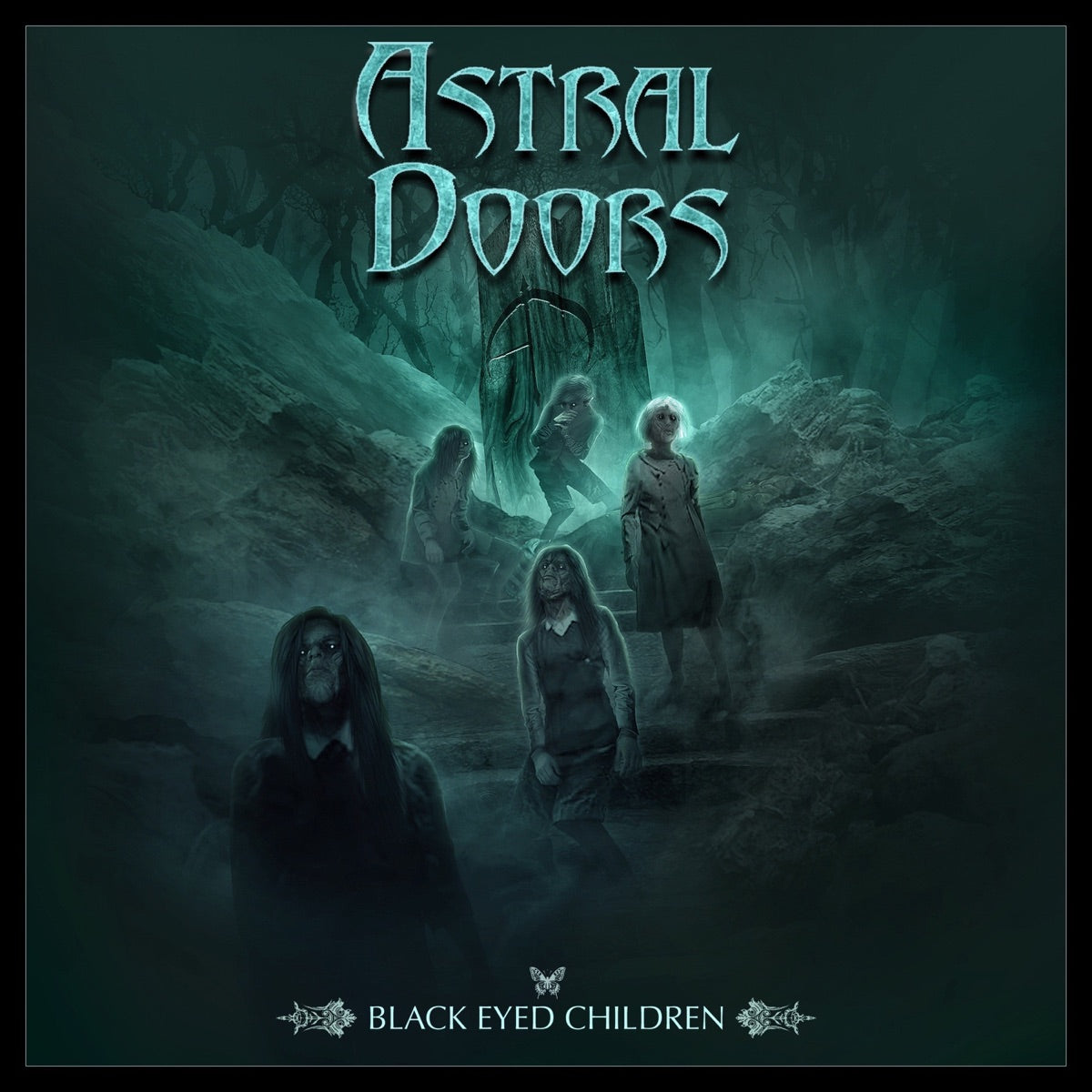 Astral Doors — Black Eyed Children, vinyl LP album cover