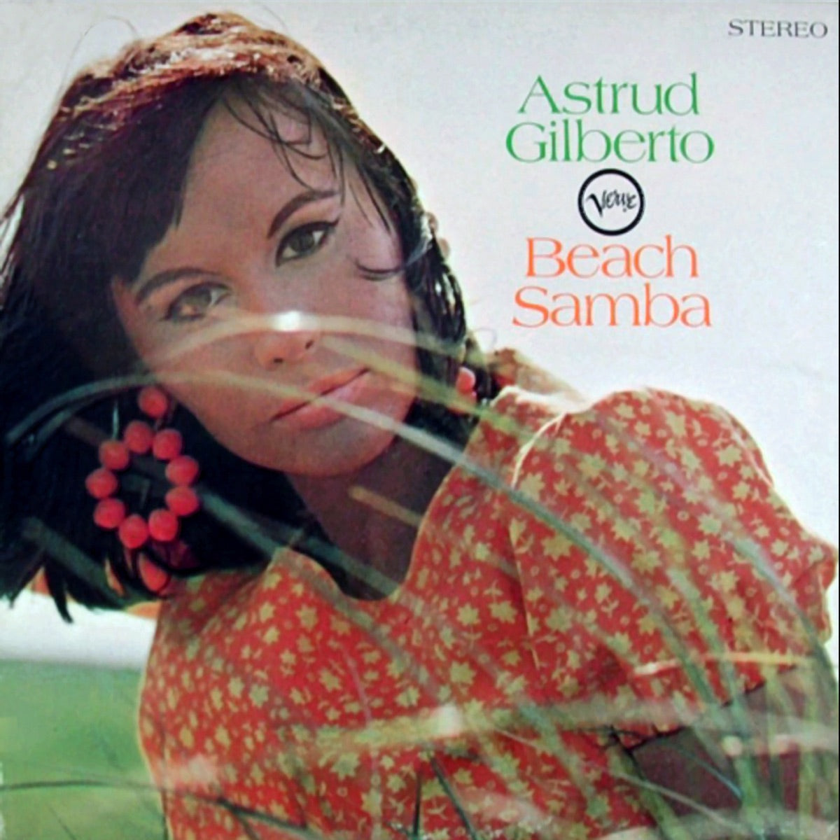 Astrud Gilberto — Beach Samba, vinyl LP album cover