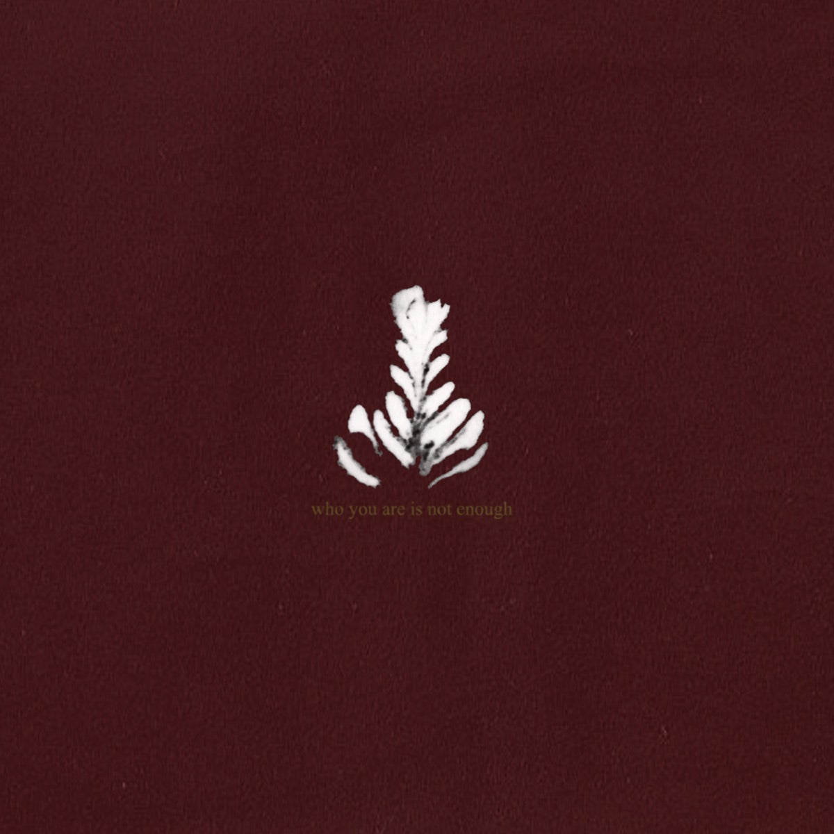 Athletics — Who You Are Is Not Enough, vinyl LP album cover