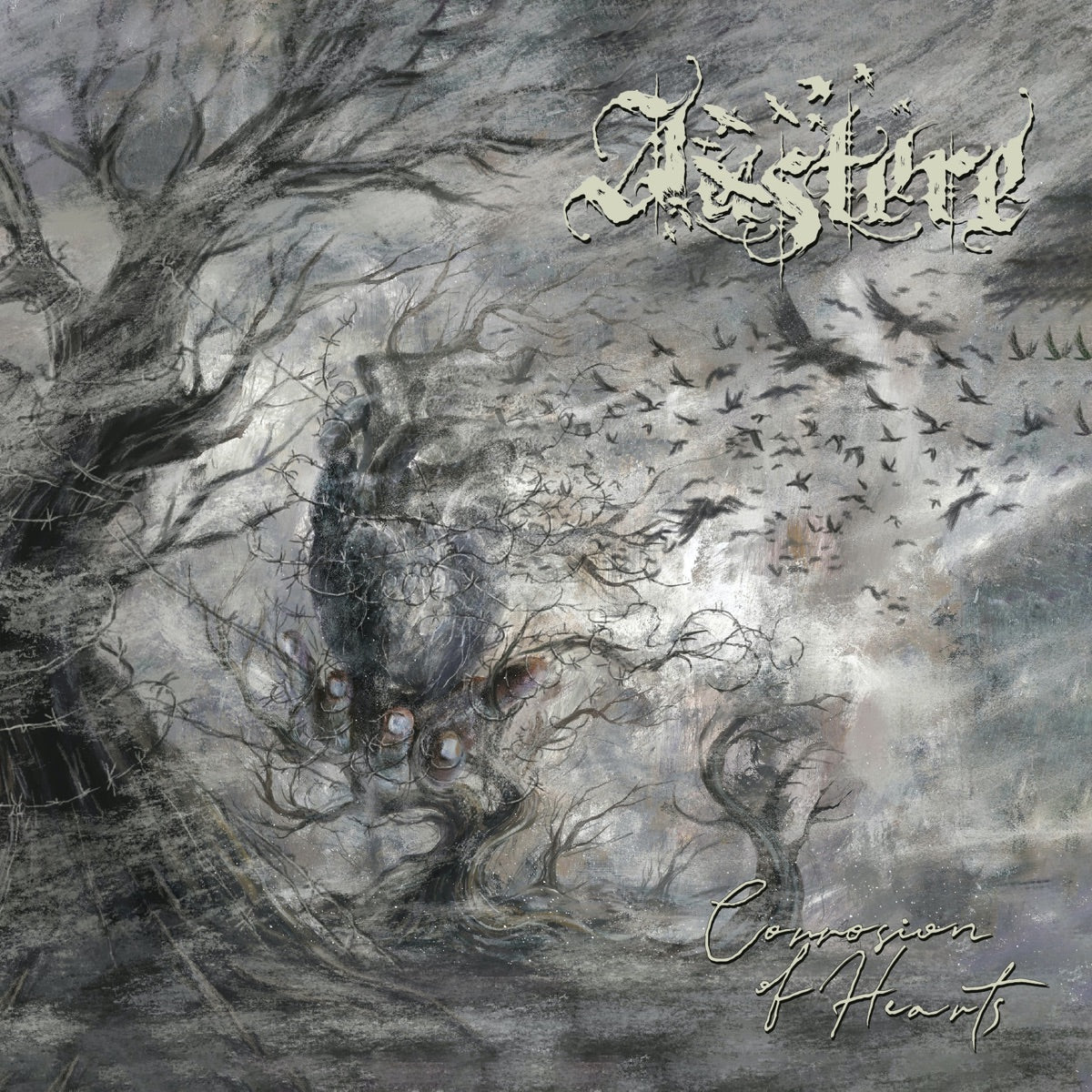 Austere — Corrosion of Hearts, vinyl LP album cover