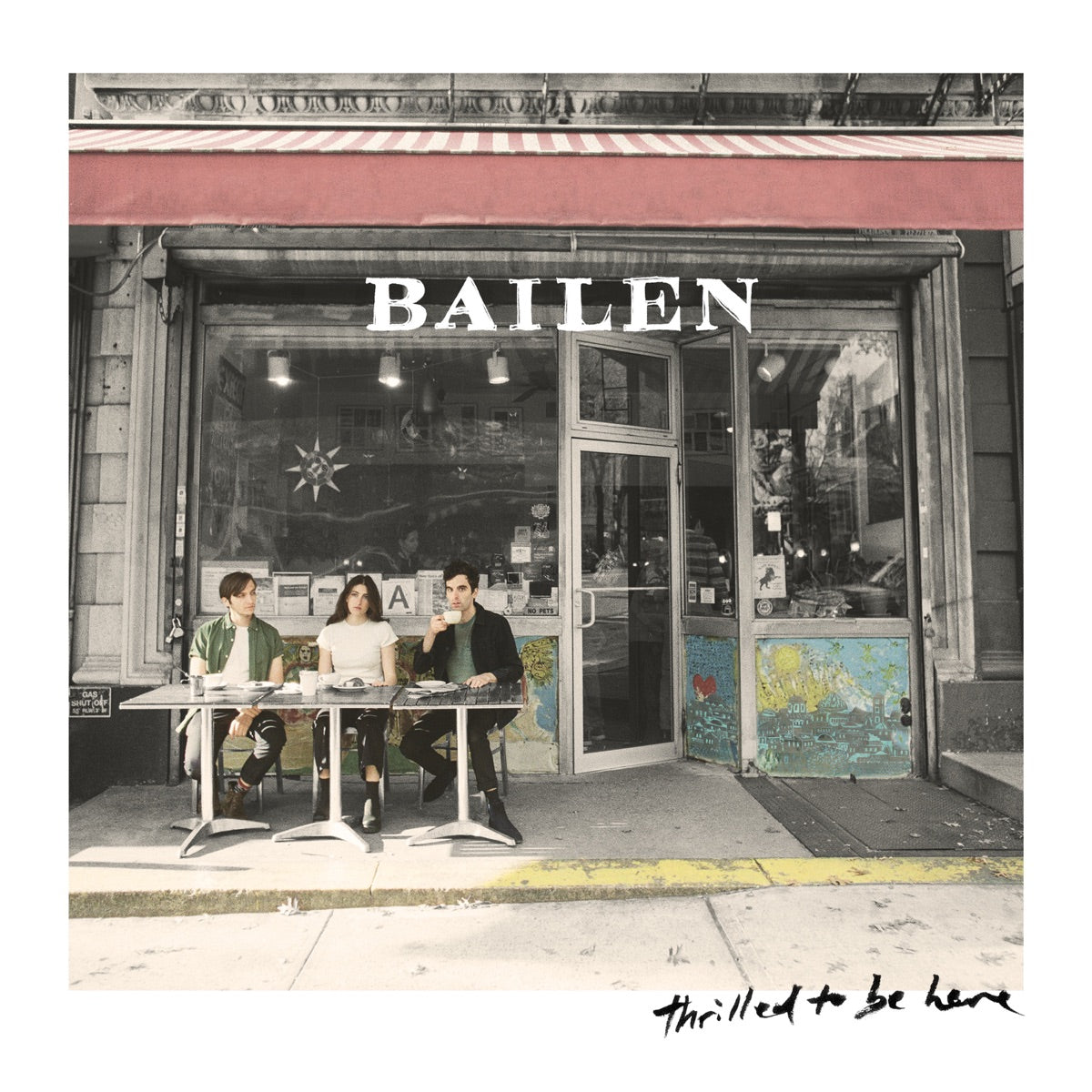 BAILEN — Thrilled to Be Here, vinyl LP album cover