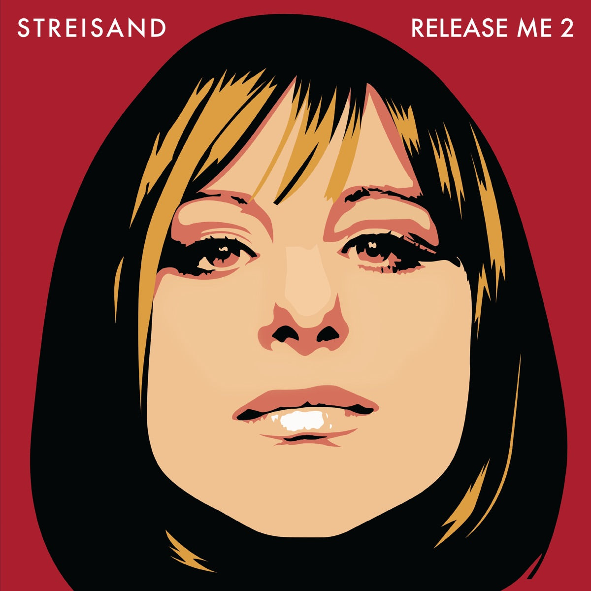 Barbra Streisand — Release Me 2, vinyl LP album cover