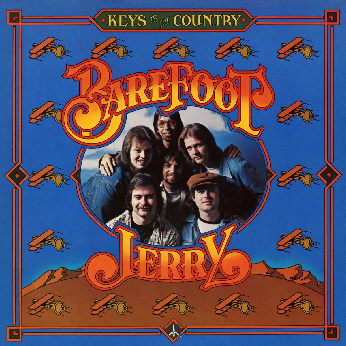 Barefoot Jerry — Keys to the Country, vinyl LP album cover