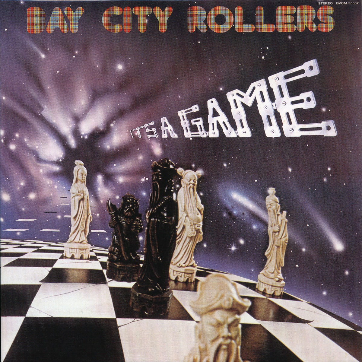 Bay City Rollers — It's a Game, 7-inch vinyl single album cover