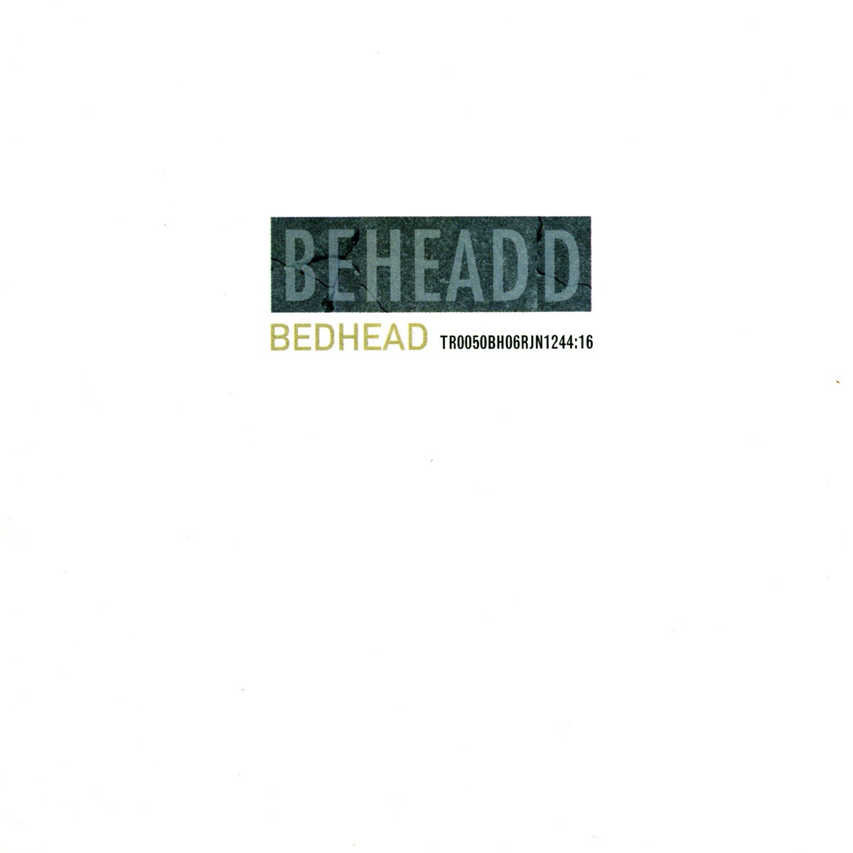 Bedhead — Beheaded, vinyl LP album cover