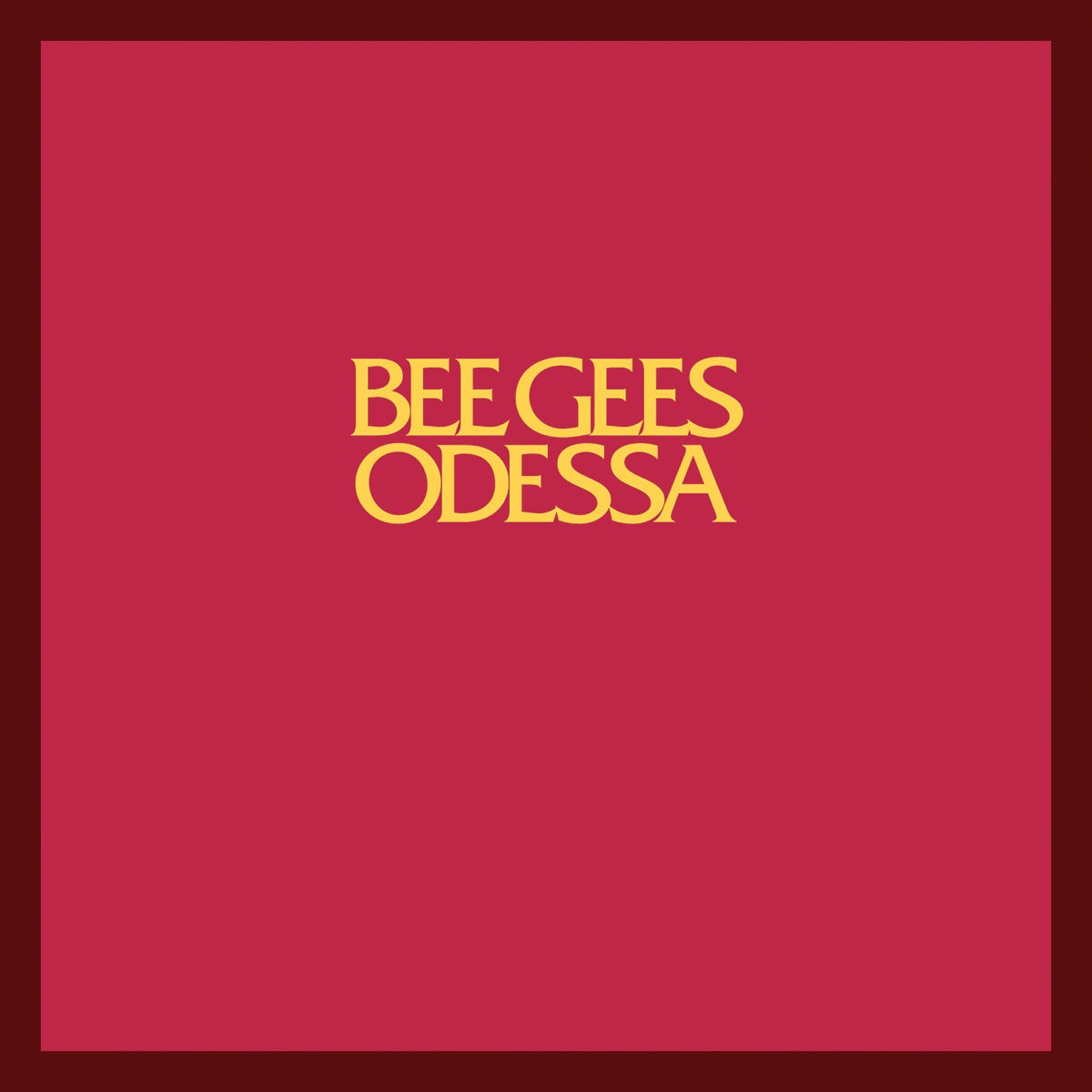 Bee Gees — Odessa (Deluxe Edition), 7-inch vinyl single album cover