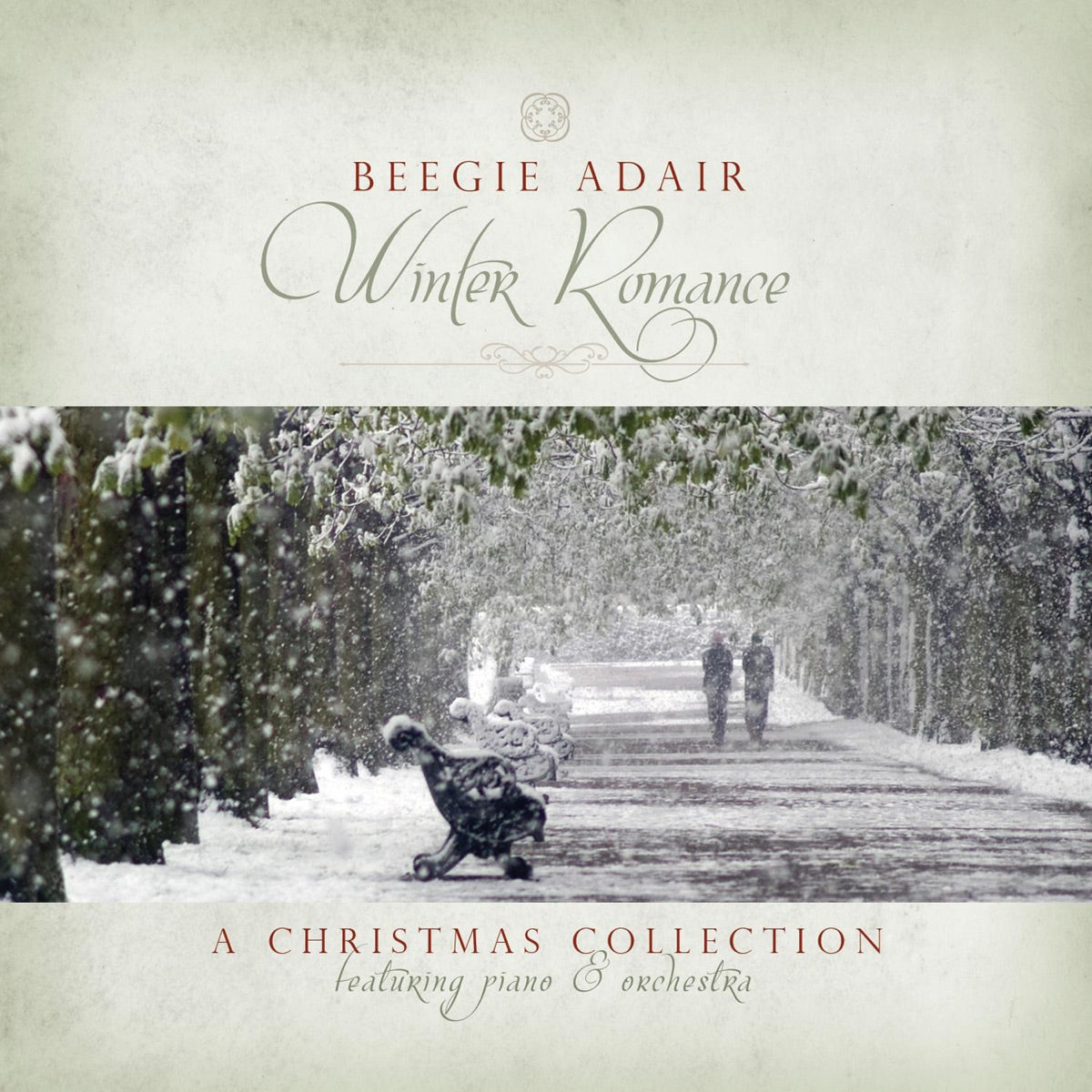 Beegie Adair — Winter Romance (Bonus Track Version), vinyl LP album cover
