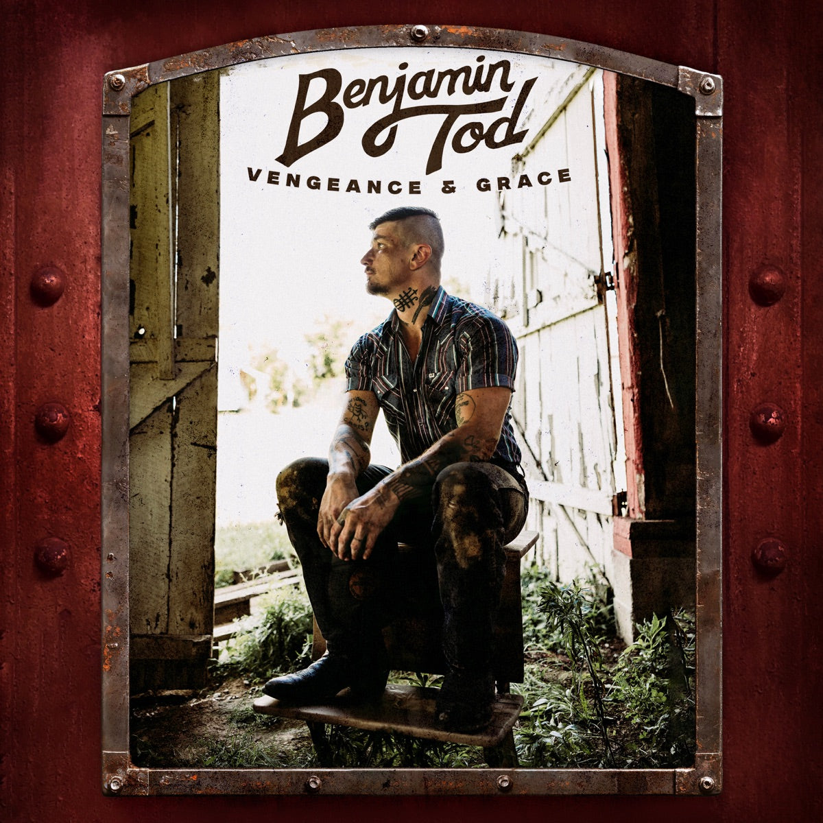 Benjamin Tod — Vengeance and Grace, vinyl LP album cover