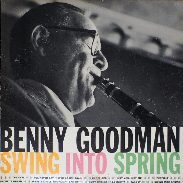 Benny Goodman — Swing Into Spring, vinyl LP album cover