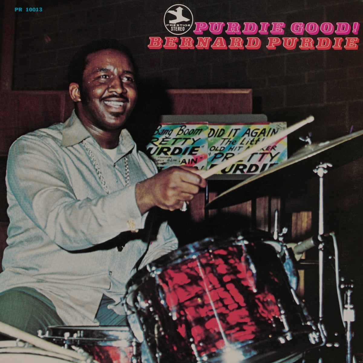 Bernard Purdie — Purdie Good!, vinyl LP album cover