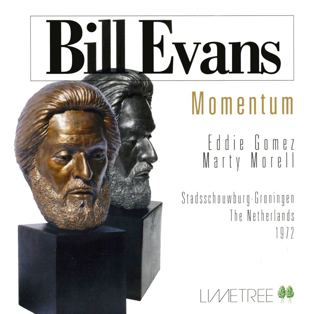 Bill Evans, Marty Morell & Eddie Gomez — Momentum, vinyl LP album cover