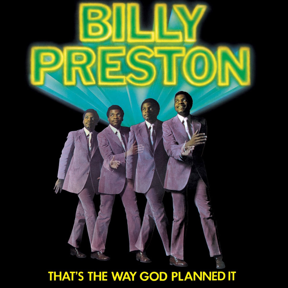 Billy Preston — That's The Way God Planned It (Remastered 2010), vinyl LP album cover
