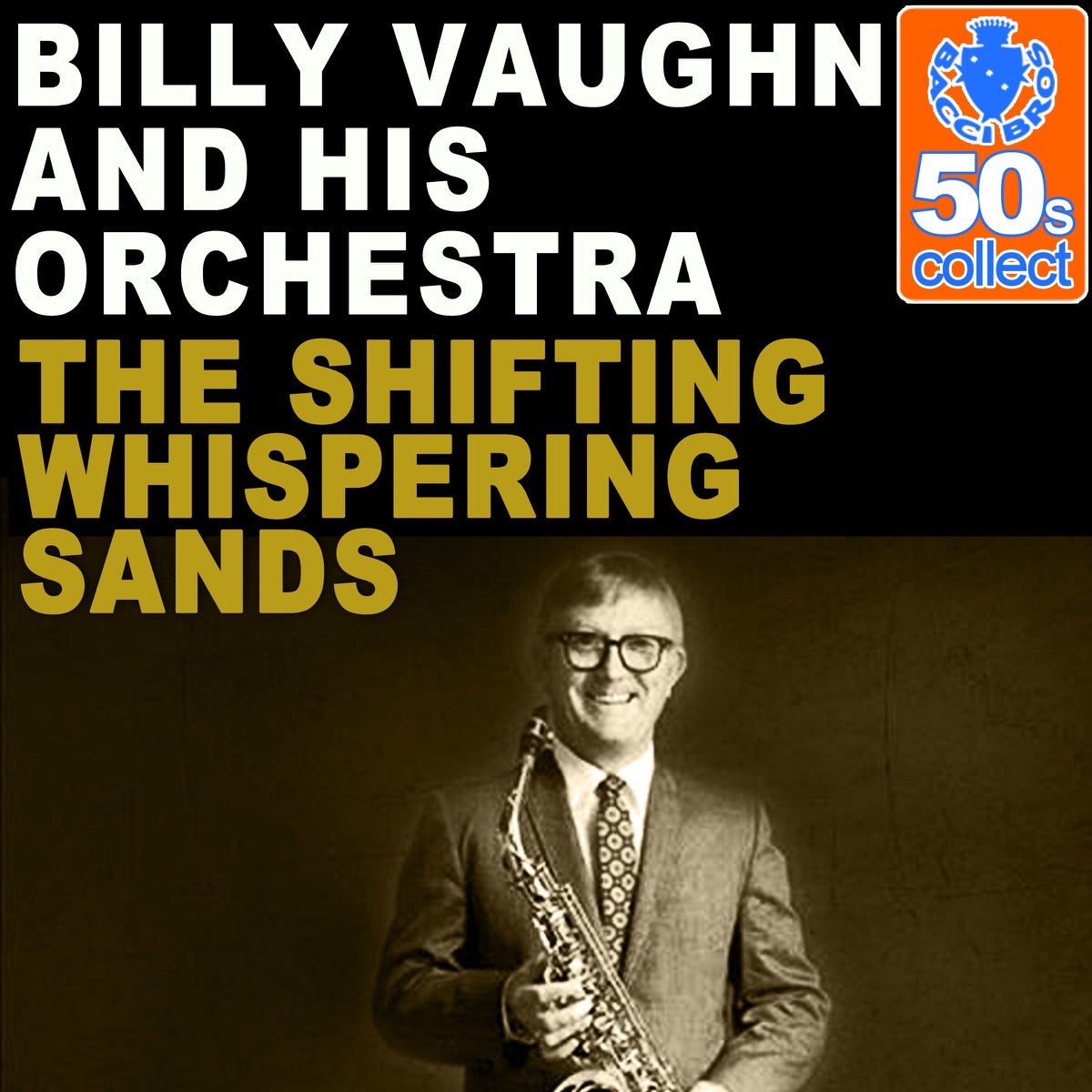 Billy Vaughn and His Orchestra — The Shifting Whispering Sands (Remastered) - Single, vinyl LP album cover