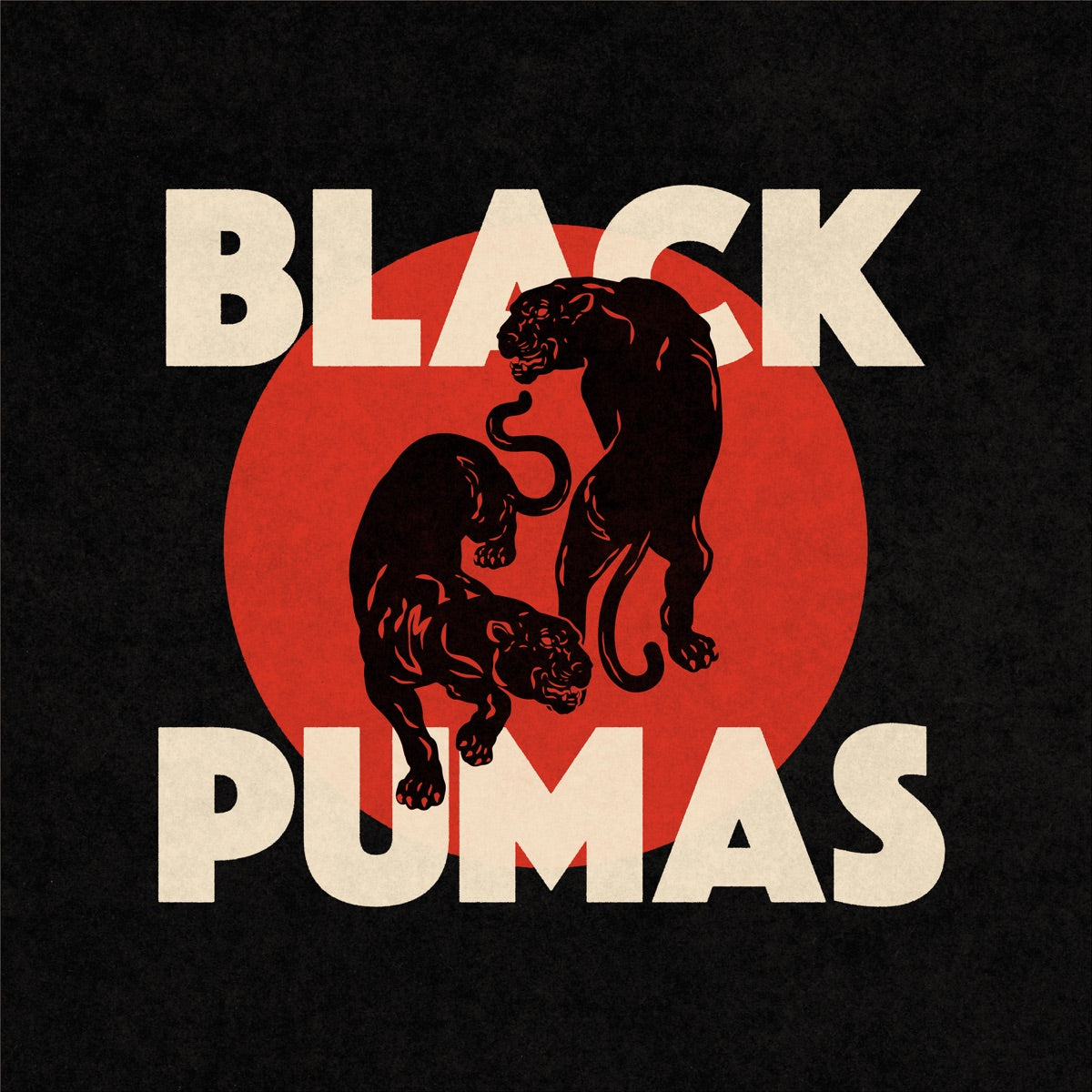 Black Pumas — Black Pumas, vinyl LP album cover