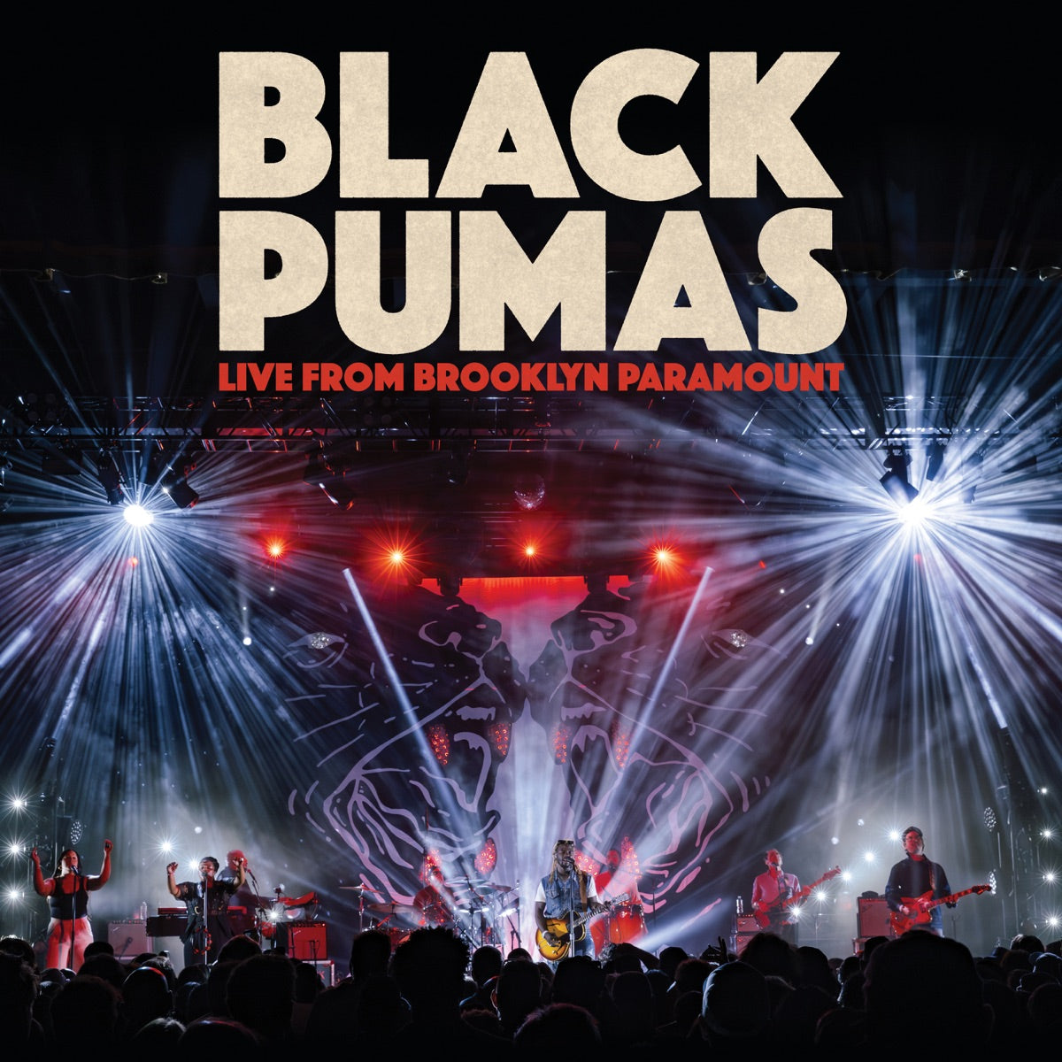 Black Pumas — Live From Brooklyn Paramount, vinyl LP album cover