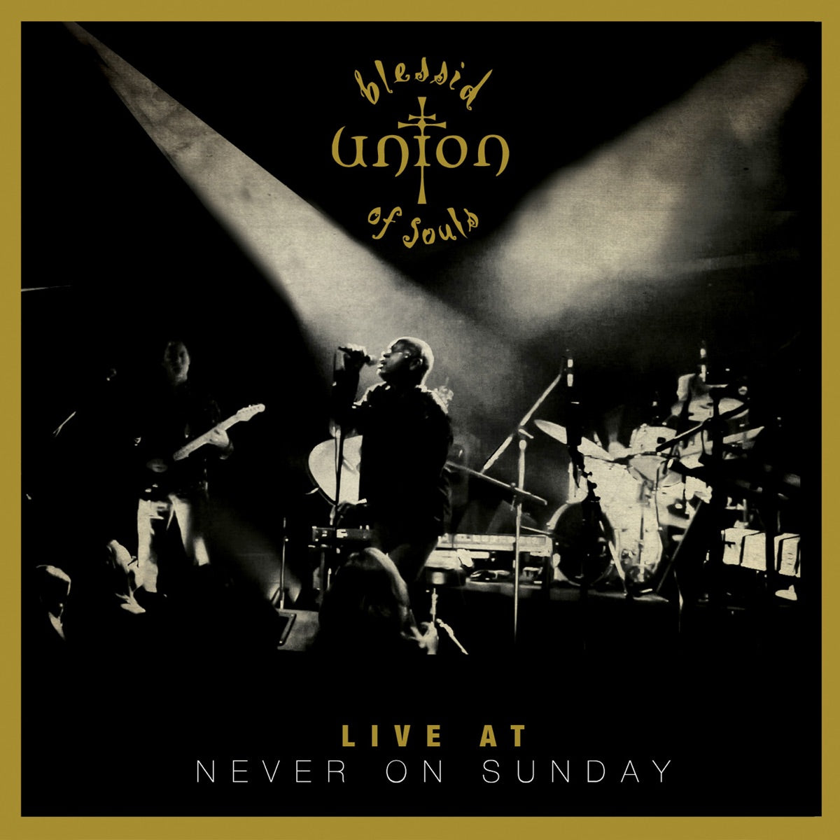 Blessid Union of Souls — Live at Never On Sunday, vinyl LP album cover