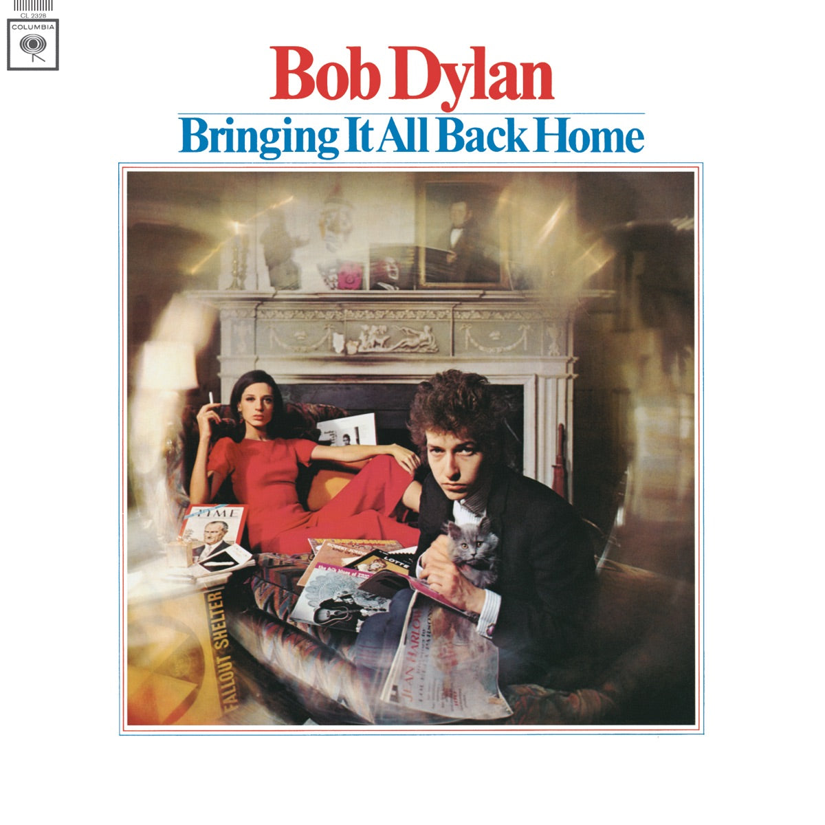 Bob Dylan — Bringing It All Back Home, vinyl LP album cover