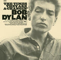 Bob Dylan — The Times They Are A-Changin', vinyl LP album cover
