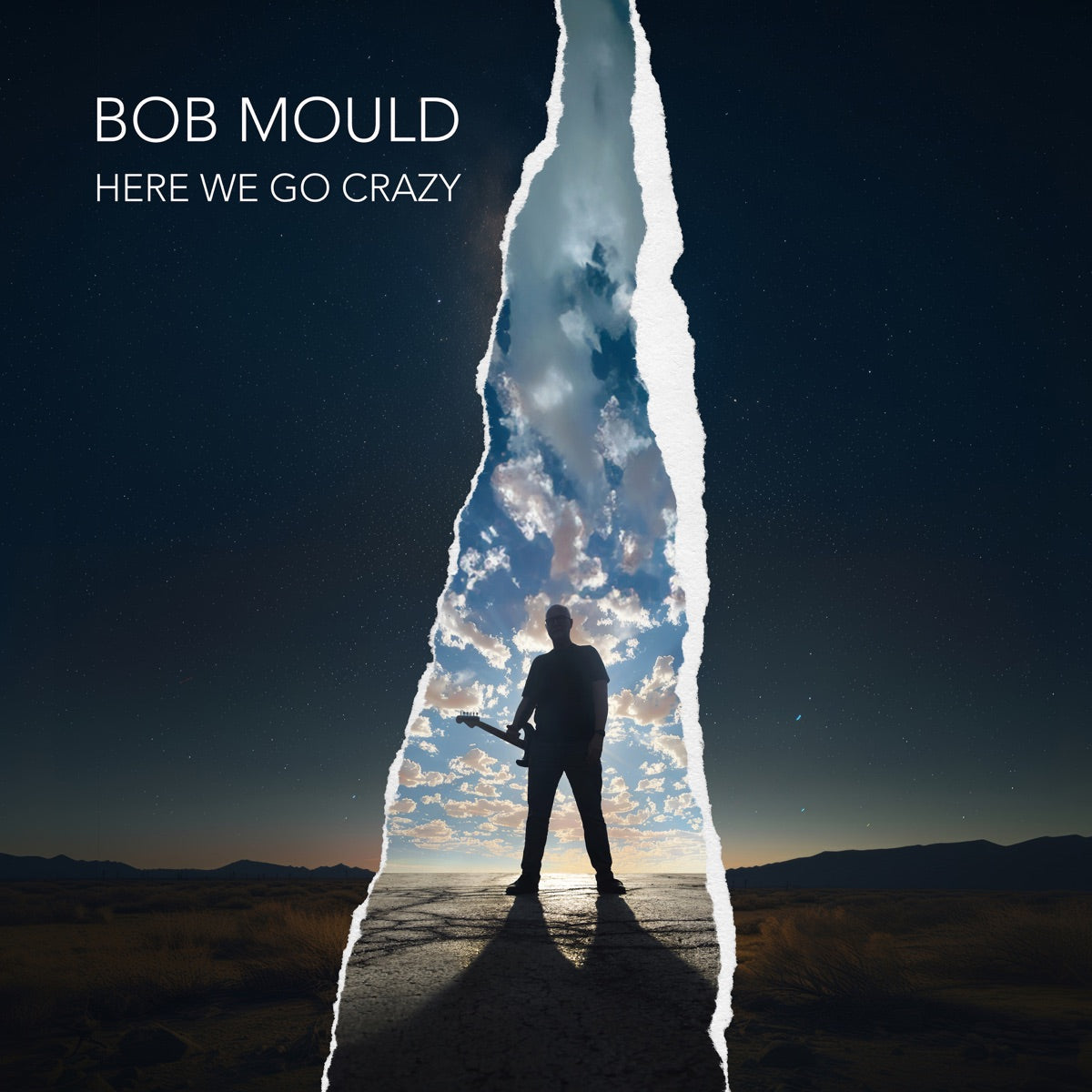 Bob Mould — Here We Go Crazy, vinyl LP album cover