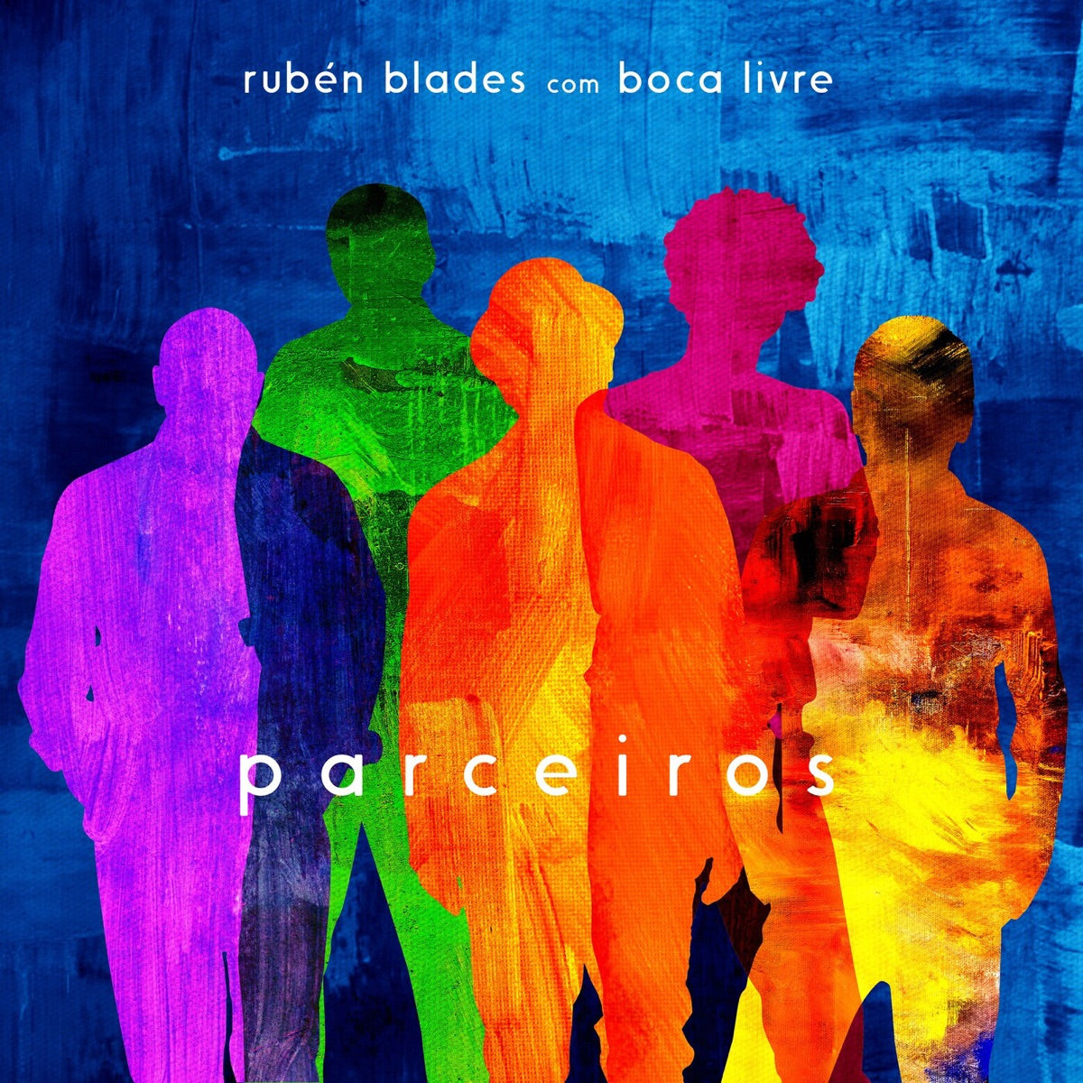 Boca Livre & Ruben Blades — Parceiros, vinyl LP album cover