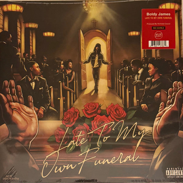 Boldy James — Late To My Own Funeral, vinyl LP album cover