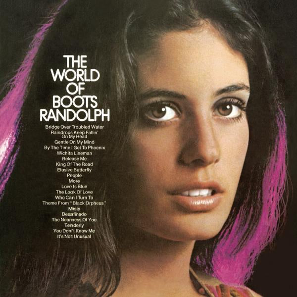 Boots Randolph — The World of Boots Randolph, vinyl LP album cover