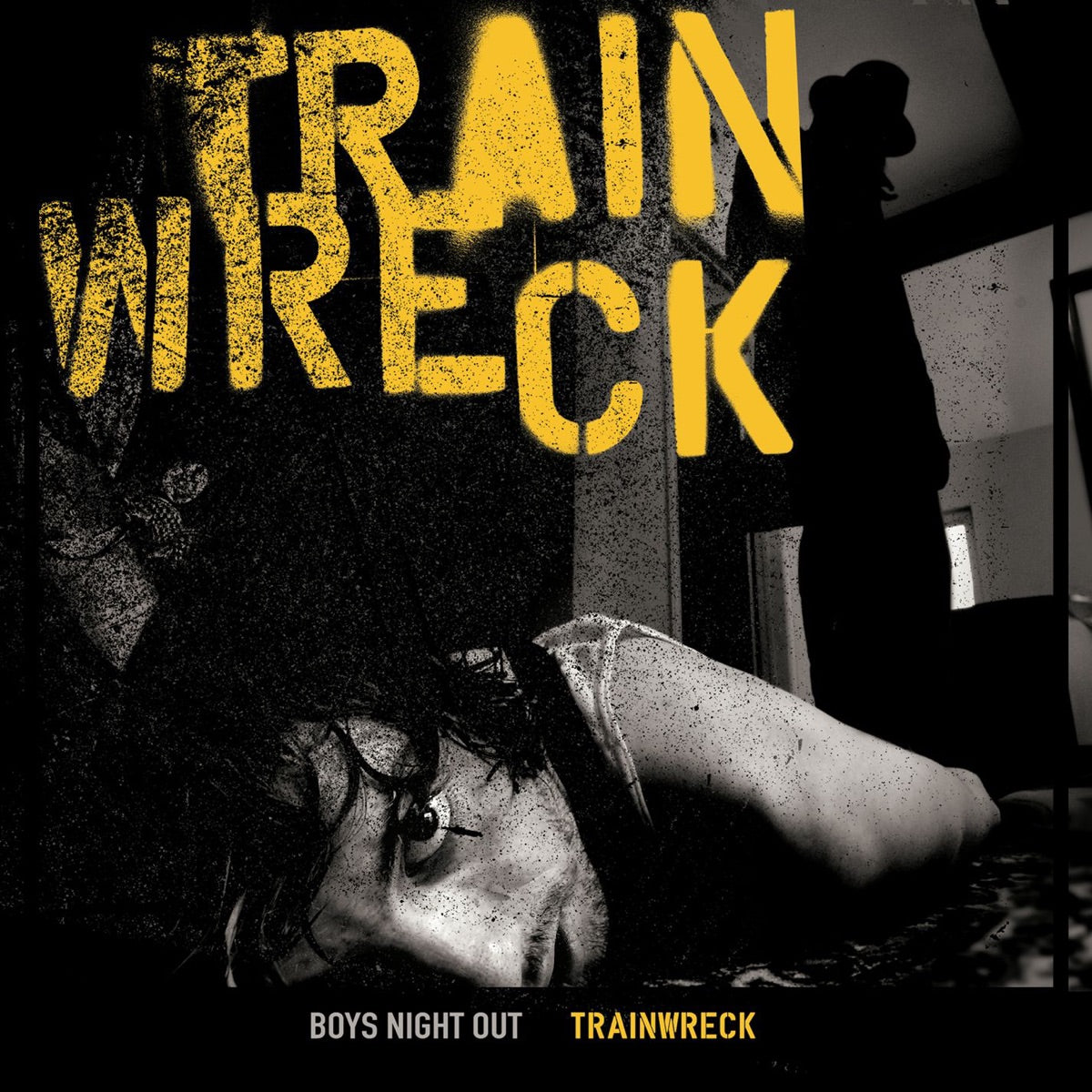 Boys Night Out — Trainwreck, vinyl LP album cover
