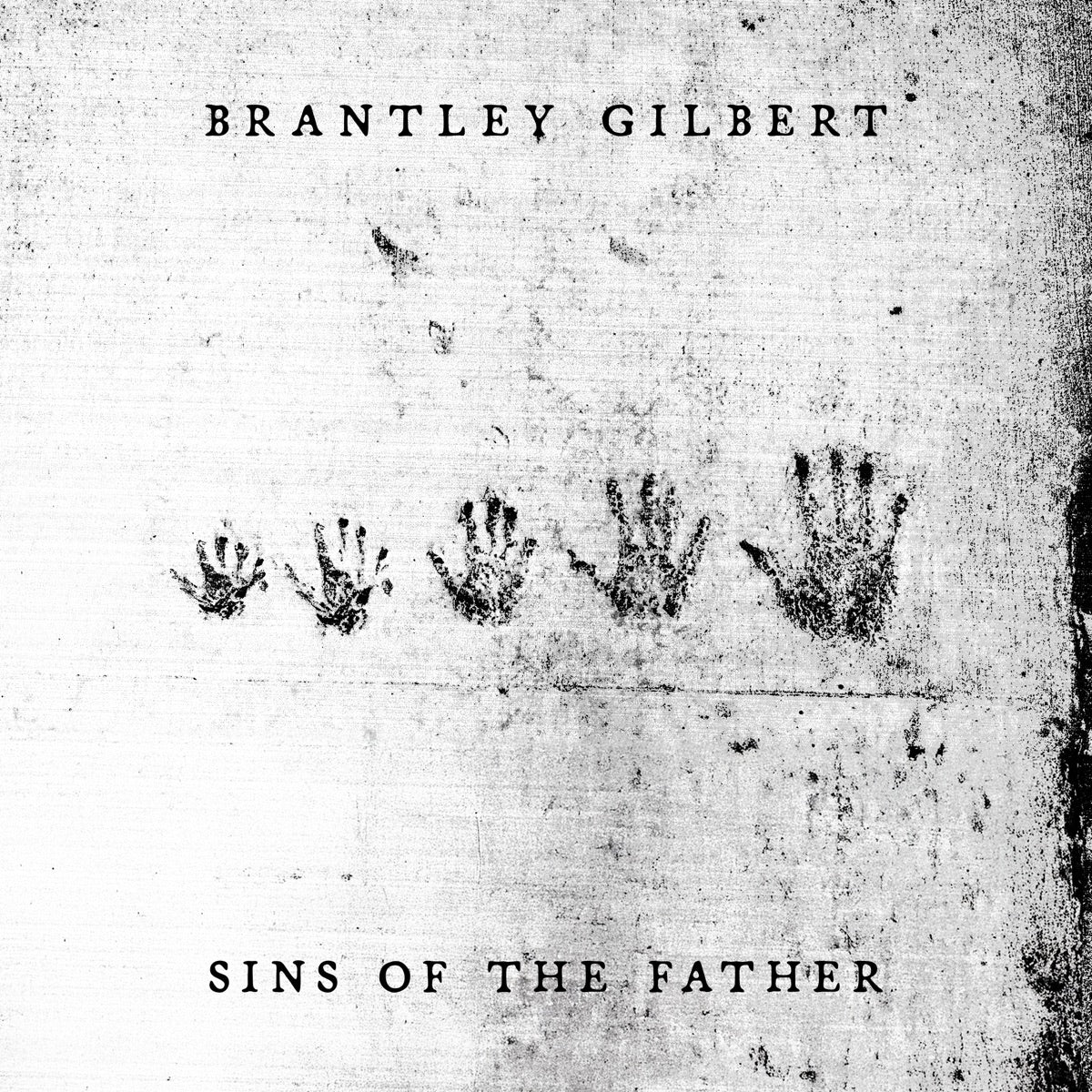 Brantley Gilbert — SINS OF THE FATHER, vinyl LP album cover
