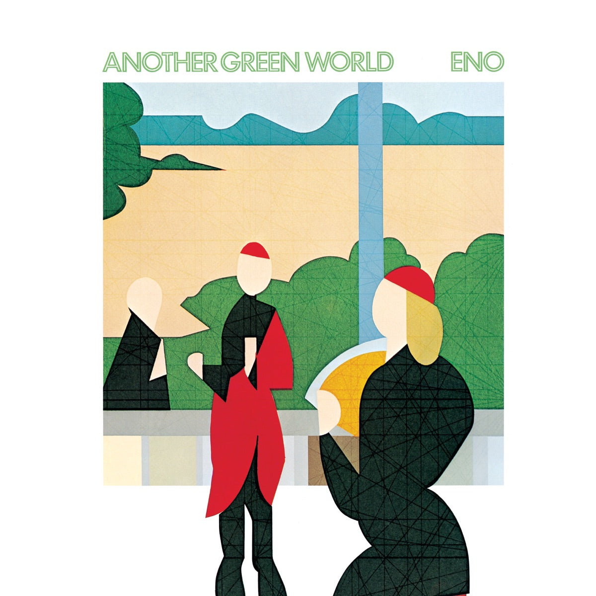 Brian Eno — Another Green World, vinyl LP album cover